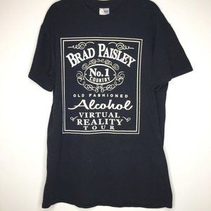Brad Paisley men's M Reality Tour short sleeved t.